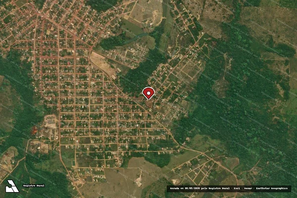 Imagem de satélite — Embargo Ambiental — Rurópolis/PA