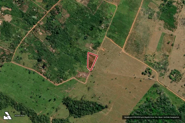 Imagem de satélite de Infração da Flora em Senador Guiomard - AC