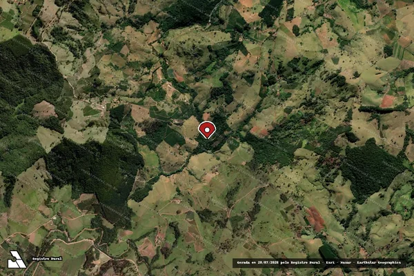 Imagem de satélite — Embargo IBAMA — Infração da Flora — Bueno Brandão/MG
