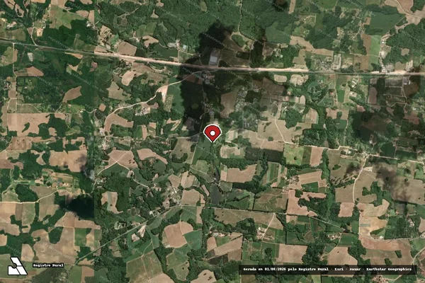Imagem de satélite — Embargo IBAMA — Infração da Fauna - Curitiba/PR