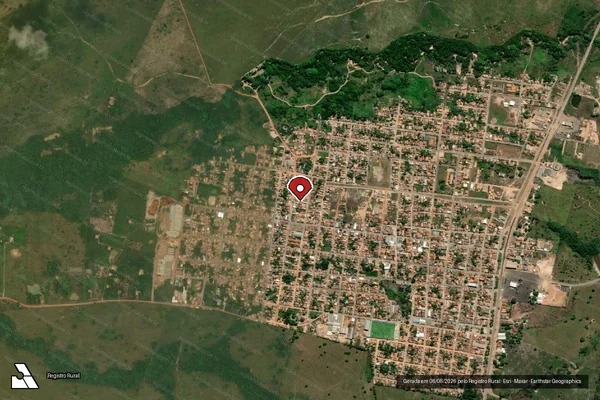 Imagem de satélite — Embargo IBAMA — Infração Ambiental - Nova Ipixuna/PA