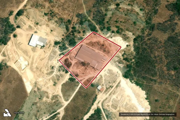 Imagem de satélite — Embargo IBAMA — Infração Ambiental - Nova Olinda/CE