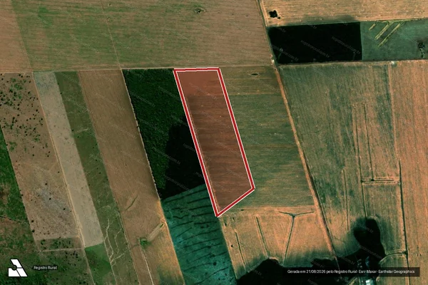 Imagem de satélite de Infração Ambiental em Peixoto de Azevedo - MT