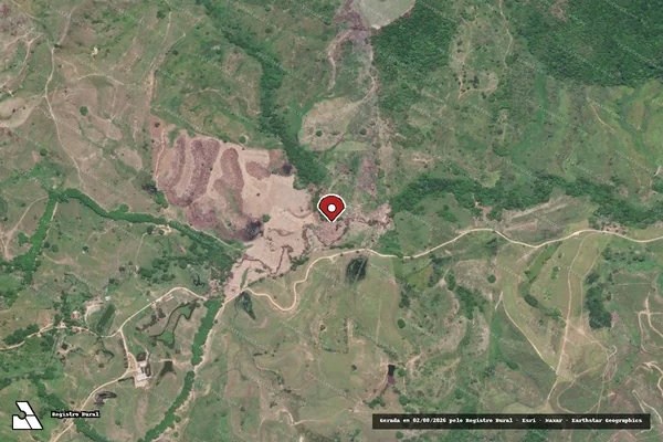 Imagem de satélite — Embargo IBAMA — Infração da Flora — Porto Calvo/AL