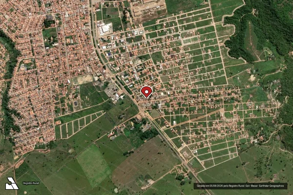 Imagem de satélite — Embargo IBAMA — Infração de Licenciamento(Não Classificada-Móvel) - Itinga do Maranhão/MA