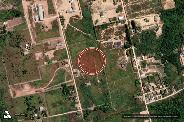 Imagem de satélite de Infração Ambiental em Novo Progresso - PA