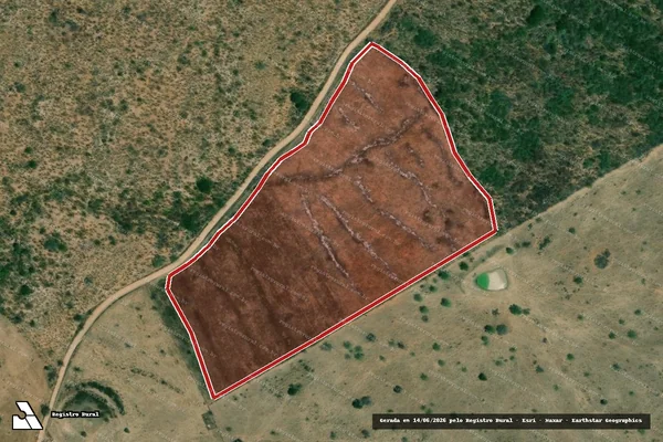 Imagem de satélite de Infração Ambiental em Canindé de São Francisco - SE