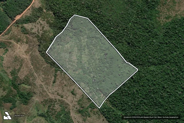 Imagem de satélite de Infração da Flora em Itaituba - PA