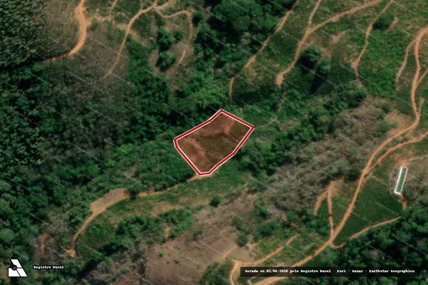 Imagem de satélite de Infração Ambiental em Santa Teresa - ES