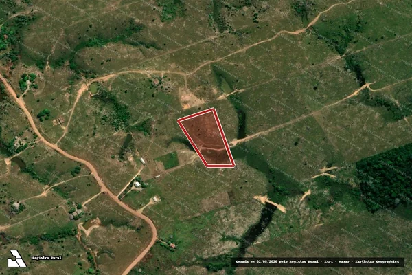 Imagem de satélite de Desmatamento em Machadinho D'Oeste - RO