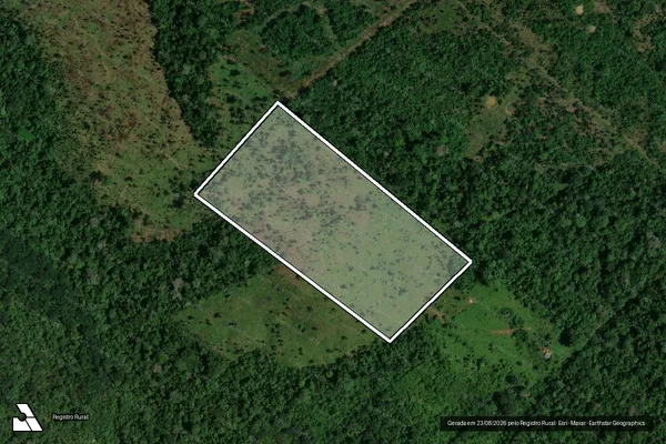 Imagem de satélite de Infração da Flora em Porto Velho - RO
