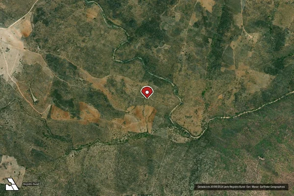 Imagem de satélite — Embargo Ambiental - Batalha/AL