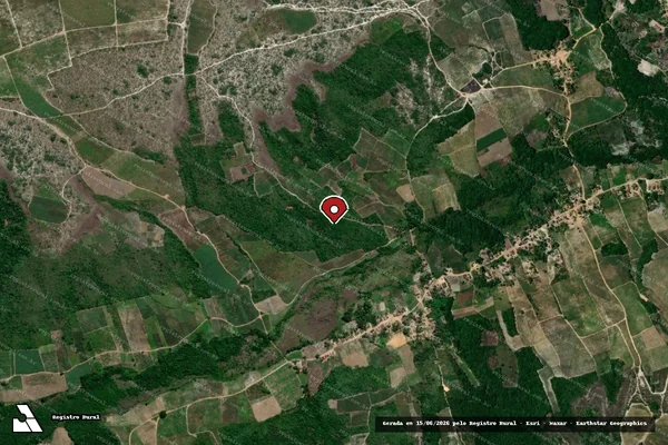 Imagem de satélite — Embargo Ambiental - Rio Tinto/PB