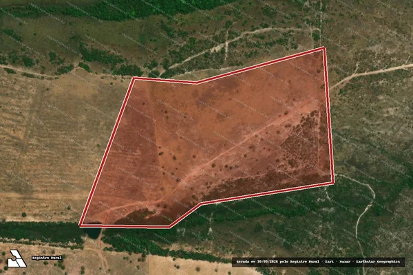 Imagem de satélite de Infração Ambiental em Barra do Garças - MT