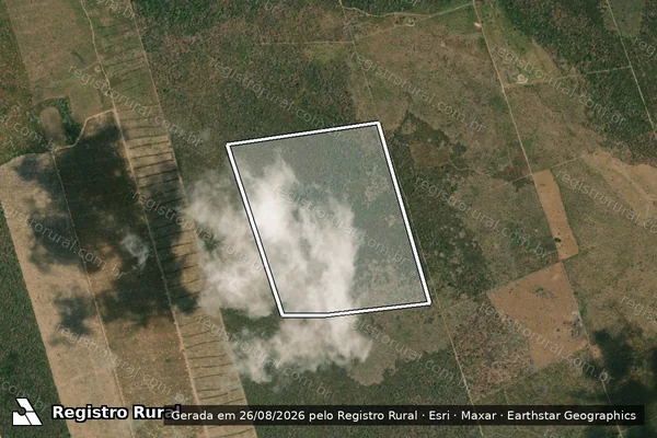 Imagem de satélite — Embargo Ambiental - Grajaú/MA