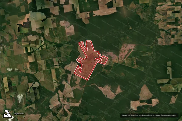 Imagem de satélite de Infração de Licenciamento(Não Classificada-Móvel) em Nova Ubiratã - MT