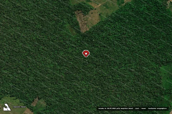 Imagem de satélite — Embargo Ambiental - Acrelândia/AC