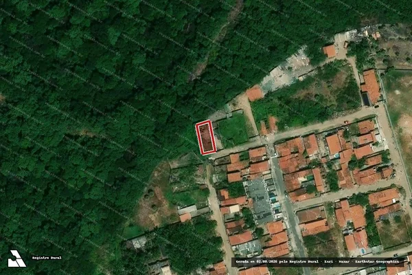Imagem de satélite — Embargo IBAMA — Infração da Flora - Fortaleza/CE