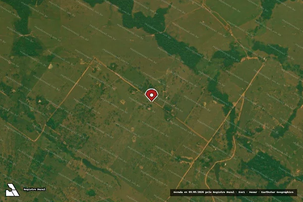 Imagem de satélite — Embargo Ambiental - Ariquemes/RO