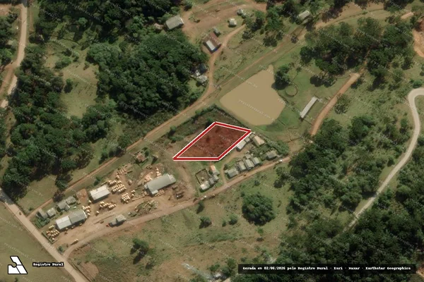 Imagem de satélite de Infração Ambiental em Jaquirana - RS