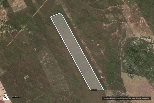 Imagem de satélite de Infração da Flora em Moreilândia - PE