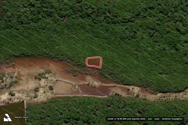 Imagem de satélite de Infração da Flora em Pacatuba - SE