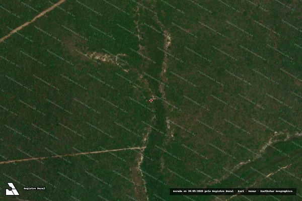 Imagem de satélite — Embargo Ambiental - Aragarças/GO