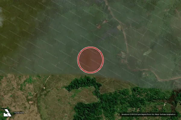 Imagem de satélite — Embargo IBAMA — Infração da Flora - Zé Doca/MA