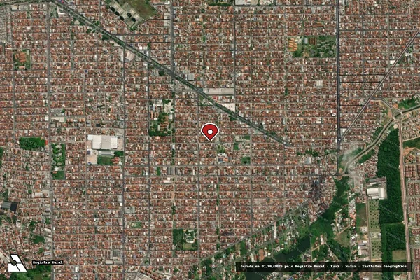 Imagem de satélite — Embargo IBAMA — Infração da Flora - Belém/PA