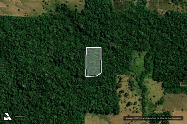 Imagem de satélite de Infração Ambiental em Nova Brasilândia D'Oeste - RO
