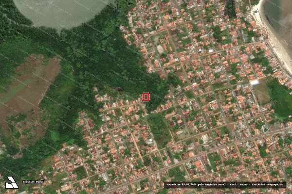 Imagem de satélite — Embargo IBAMA — Infração Ambiental — Marapanim/PA