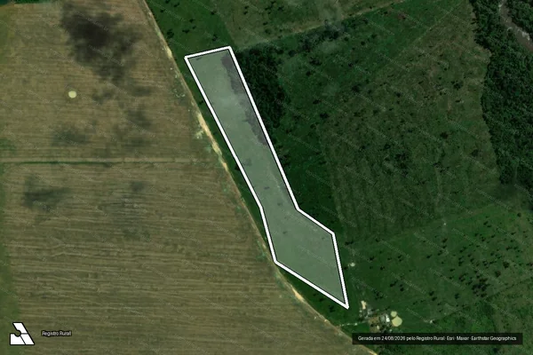 Imagem de satélite de Infração da Flora em Itapuã do Oeste - RO