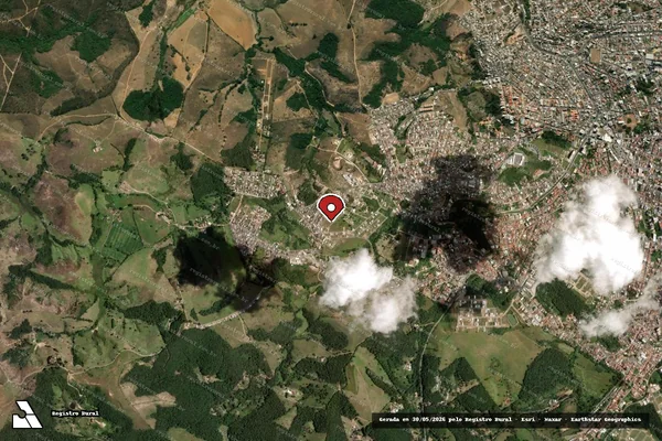 Imagem de satélite — Embargo IBAMA — Infração da Fauna — Barbacena/MG