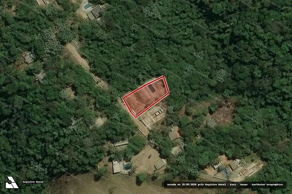 Imagem de satélite — Embargo IBAMA — Infração da Flora — Santa Isabel/SP