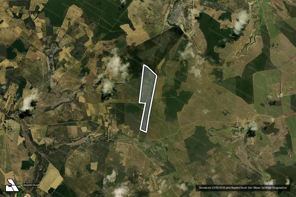 Imagem de satélite de Desmatamento em Vitória da Conquista - BA
