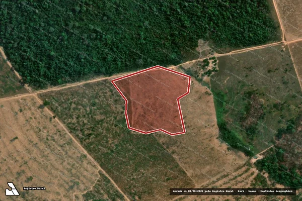 Imagem de satélite de Infração da Flora em Altamira - PA