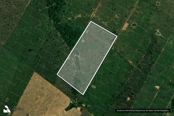 Imagem de satélite de Infração da Flora em Porto Velho - RO