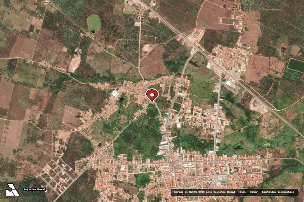 Imagem de satélite — Embargo Ambiental — Frecheirinha/CE