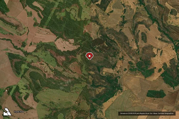 Imagem de satélite de Infração da Flora em Itumbiara - GO