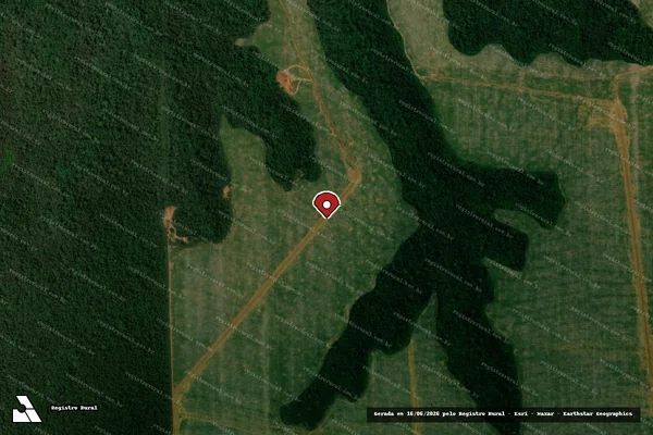 Imagem de satélite — Embargo IBAMA — Infração da Flora — Buriticupu/MA