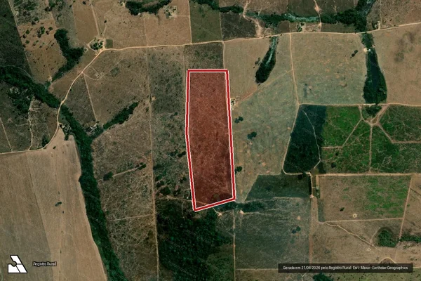 Imagem de satélite de Infração Ambiental em Altamira - PA