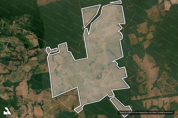 Imagem de satélite de Infração de Licenciamento(Não Classificada-Móvel) em Nova Bandeirantes - MT