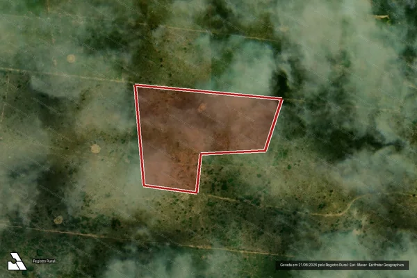 Imagem de satélite de Infração da Flora em Porto Velho - RO