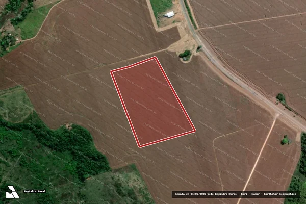 Imagem de satélite de Infração Ambiental em Altamira - PA