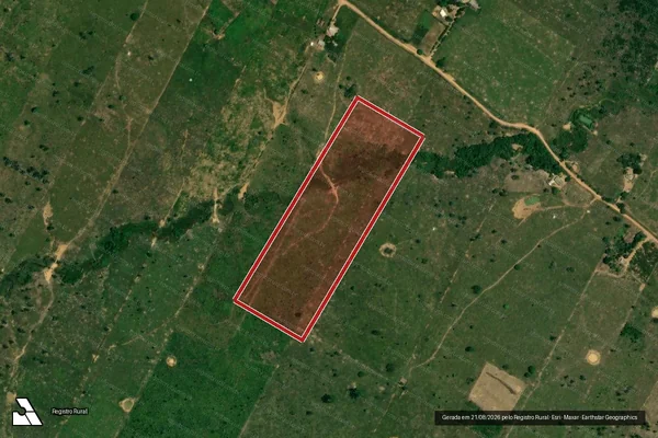 Imagem de satélite de Infração Ambiental em Porto Velho - RO
