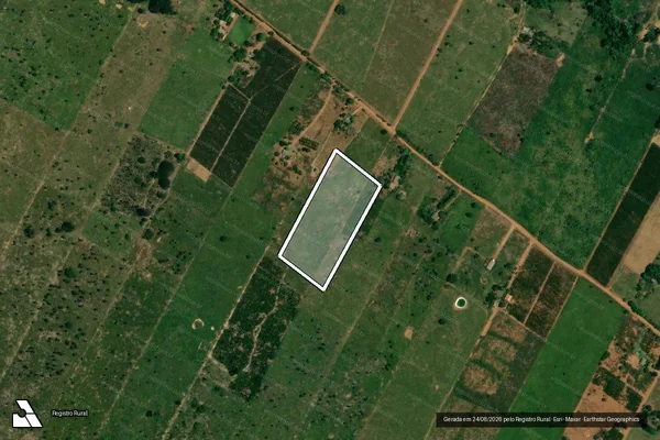 Imagem de satélite de Desmatamento em Porto Velho - RO