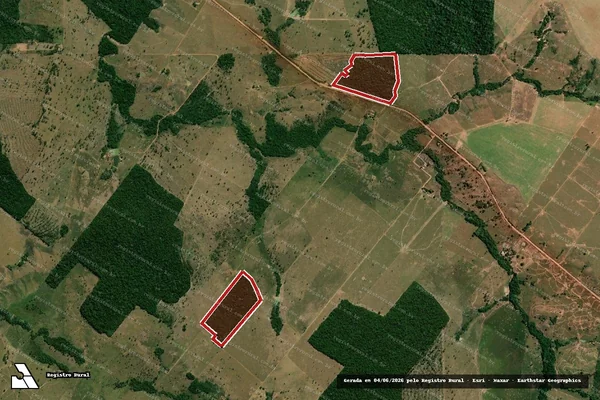 Imagem de satélite de Infração Ambiental em Espigão D'Oeste - RO