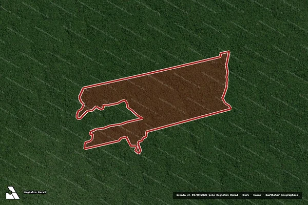 Imagem de satélite de Infração Ambiental em Portel - PA
