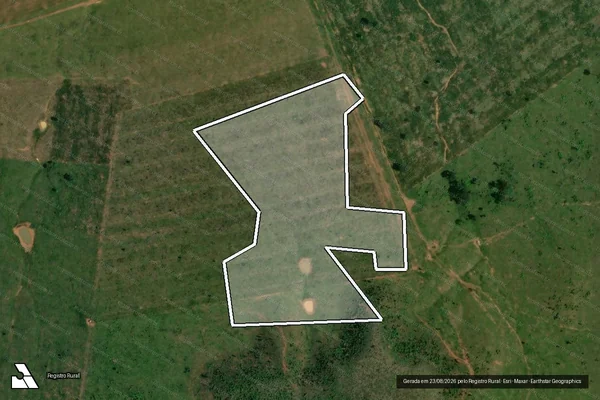 Imagem de satélite de Infração Ambiental em Porto Velho - RO