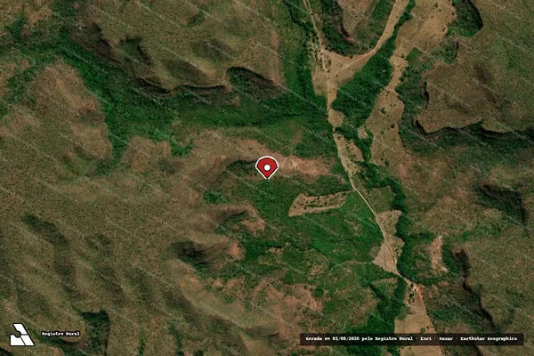 Imagem de satélite — Embargo IBAMA — Infração da Flora — Tasso Fragoso/MA